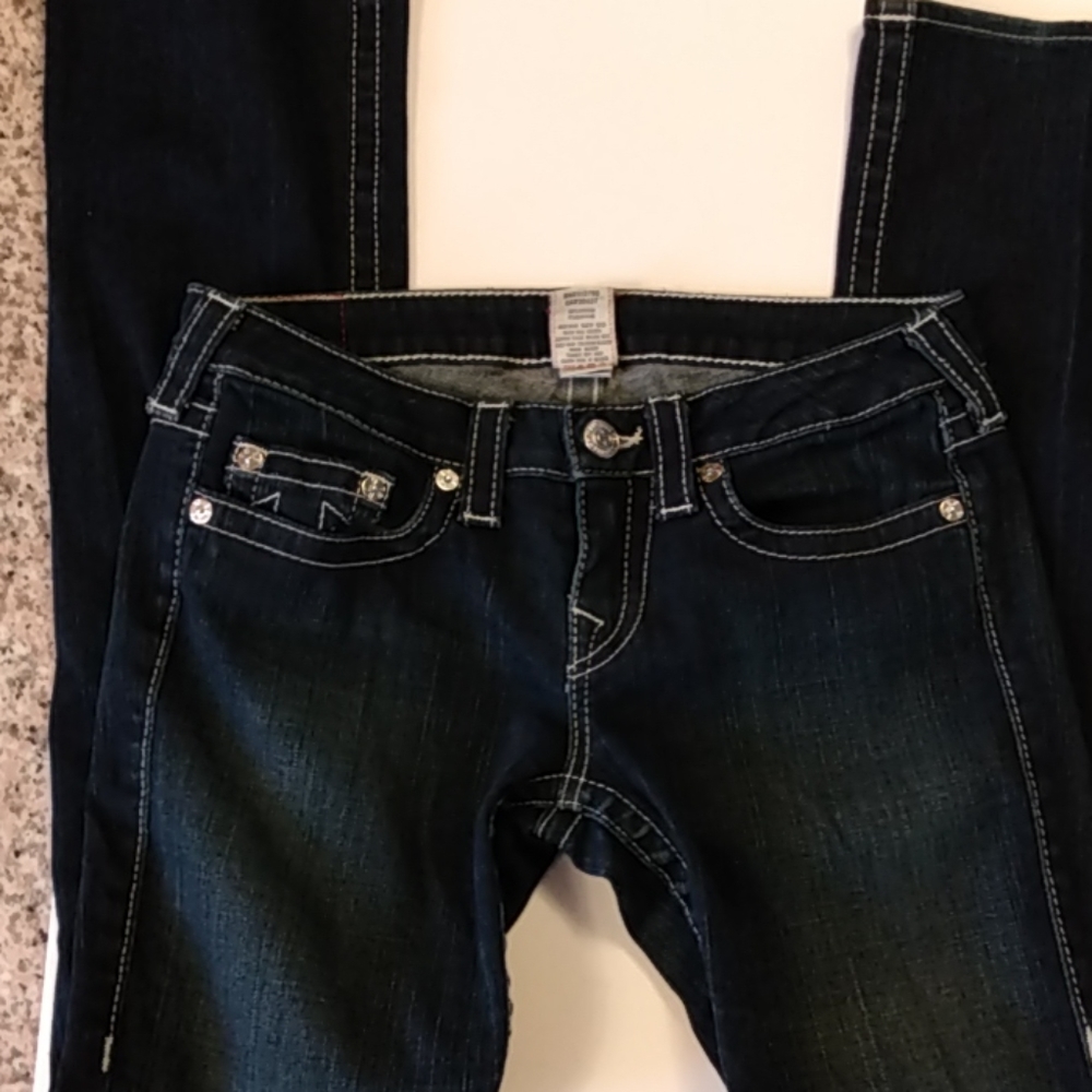 True Religion Johnny boot cut jeans.